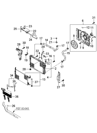 253861F380-MOTOR, COOLING FAN