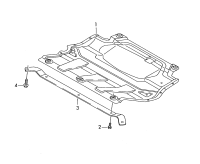 5N0018936A-Bracket, engine protection board