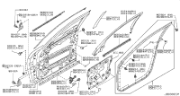 808381CA0A-SEAL-FRONT DOOR PARTING,RH