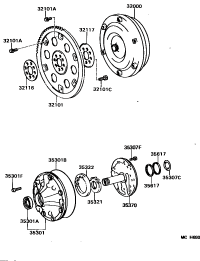 9011909010-BOLT(FOR DRIVE PLATE & TORQUE CONVERTER SETTING)