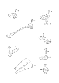 06E905376A-Sensor & harness-knock