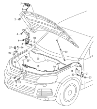 7P6823031-Frt hatch cover: