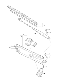 1T1955023A-Holder, w/wiper motor