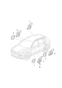 5Q4959595F-Door control unit