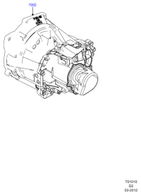 BM5R7002KRA-Transmission assembly