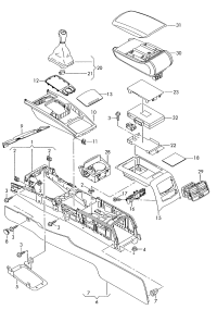 4F1863241B-ENGINE MOUNT BRACKET