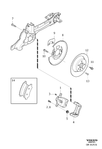 8603722-Caliper, swap, lh