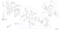 410114BA0C-CALIPER ASSY