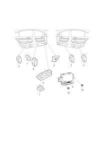 18G959857G-SWITCH-WINDOW WINDER FR VW-PAS
