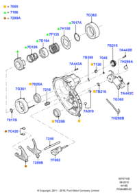 CL3Z7G360A-STEPPER MOTOR