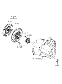 4120024300-DISC & CLUTCH COVER ASSY