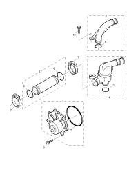 PEB102240-WATER PUMP