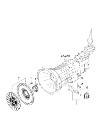 4141249600-Bearing, Clutch Release