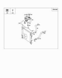 2035010982-RADIATOR HOSE W124/E200/E220