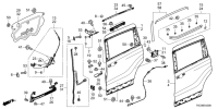 72543T6A003-Stop assy, slide door open