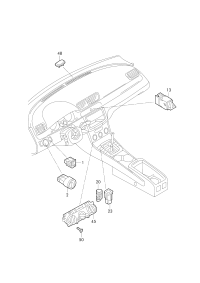 18G941531H-Switch, multi control
