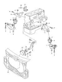 L4FD199351-ENGINE MOUNT BRACKET