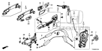 72135SDAA01-Striker assy, door lock