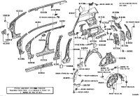 616010E010-PANEL SUB-ASSY, RR