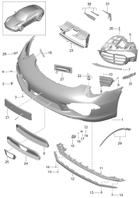 99150501051-Companion plate <br bumper: