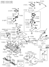 310301F200-NECK ASSY-FUEL FILLER