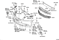 521190N912-COVER, FR BUMPER L/COLOR