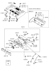 2922637500-BRACKET-ACCELERATOR CABLE