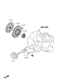 411003D005-DISC ASSY-CLUTCH