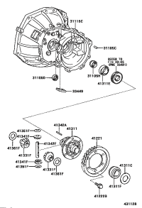 9031123004-OIL SEAL, FRONT DRIVE SHAFT, RH