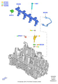 DS7G9D354EA-INLET,WATER PUMP