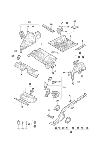 3Q0813116B-Deck plate