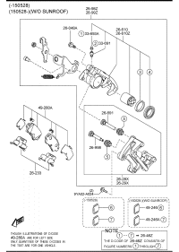 KRY22698Z-CALIPER(R),PADLESS-RR