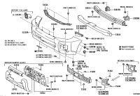521196A959-COVER, FR BUMPER L/COLOR