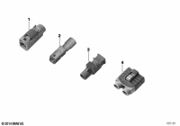 61136918328-Universal socket housing HF un-coded