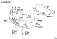 521310P010-REINFORCEMENT, FRONT BUMPER