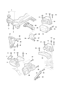 180199262D-Engine mounting: