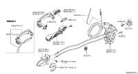 80610CJ00B-BRACKET OUTSIDE HANDLE,RH