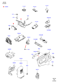 DS7T14C436FA-BRACKET-ENGINE SUPP*