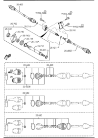 GG4422530-BOOT SET,INNER JOINT