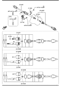 GG3922540-BOOT SET(L),INN. JOINT