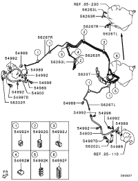 MR407225-HOSE,FR BRAKE