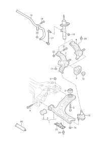 2QD407152A-Track control arm lh & rh