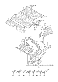 5Q0802092C-Deck plate