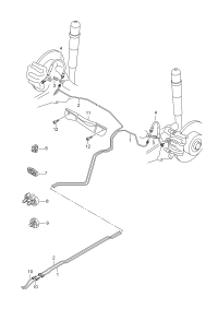 5QD611775E-HOSE-BRAKE RR