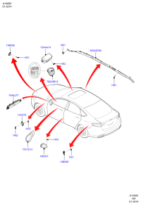 HS73F044A74AB-Air bag, seat passenger