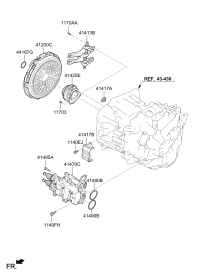 412002D500-DISC SET-CLUTCH