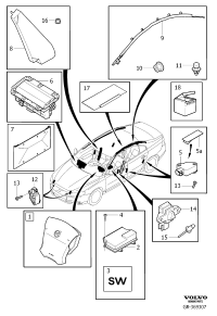 30721996-MODULE, PASSENGER AIR BAG (GRA,Y)
