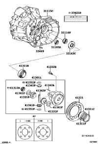 9031130017-OIL SEAL, FRONT DRIVE SHAFT, RH