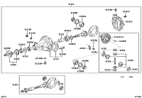 4111021071-CARRIER ASSY, DIFFERENTIAL, REAR