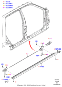 9L7Z16A507B-TIE ROD,FRT CENTRE